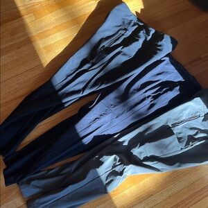 Athleta Stellar Tights 3 pair! M/8 Lot